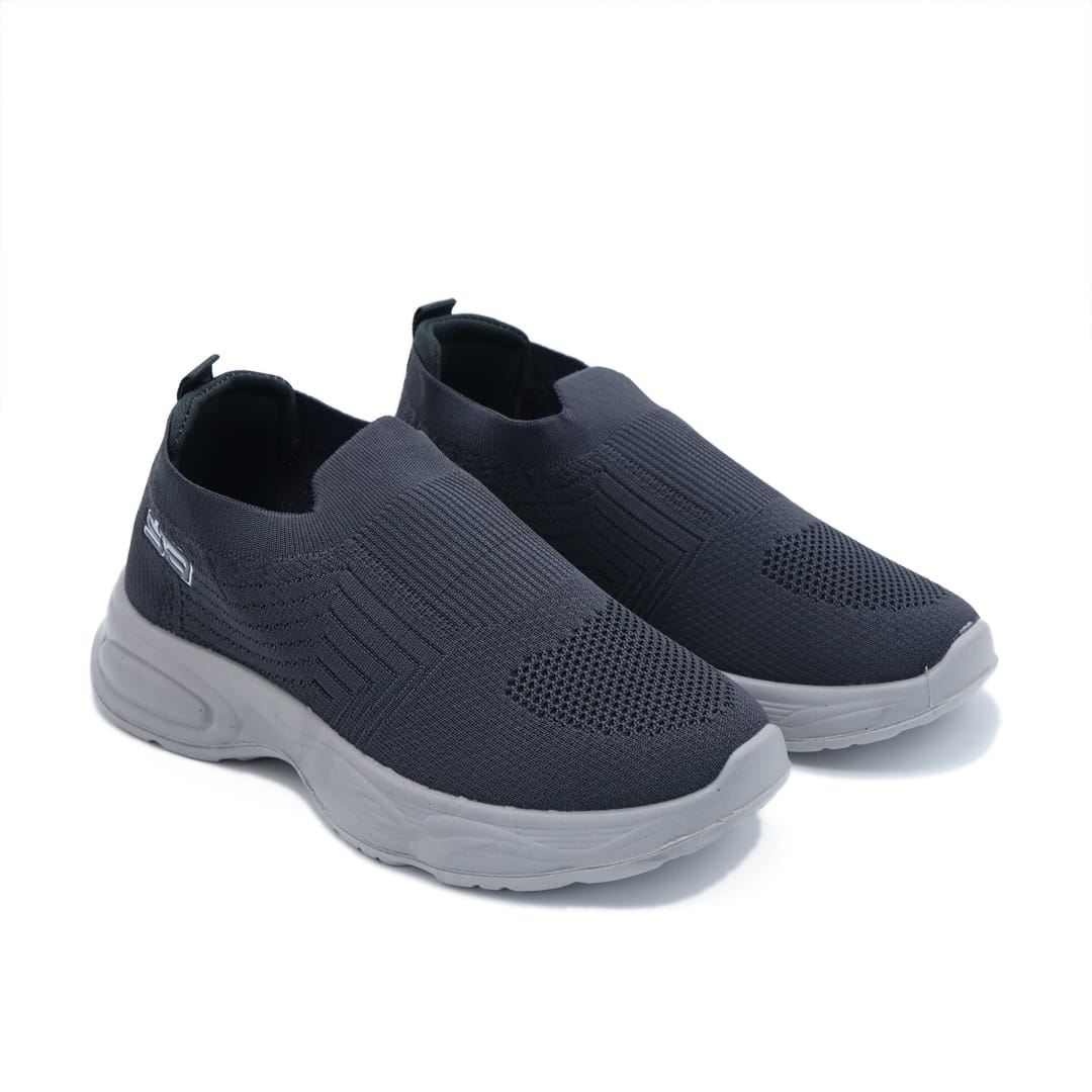 Men's Trendy Slip-On Sport Sneakers – Charcoal Grey