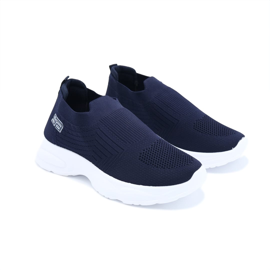 Men's Trendy Slip-On Sport Sneakers – Navy