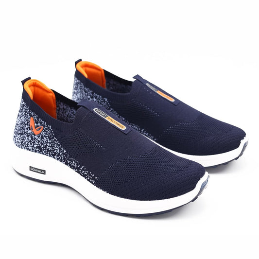 Men's Trendy Slip-On Walking Sneakers – Navy