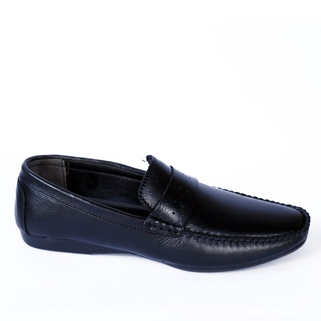 Black Classic Moc Loafer