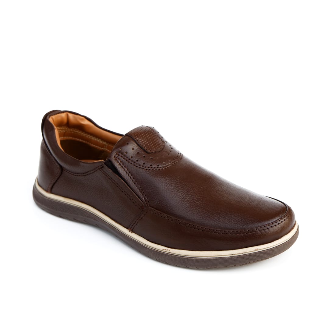 Brown Smart Slip Loafer